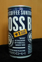 SUNTORY COFFEE BOSS PLUS ONE